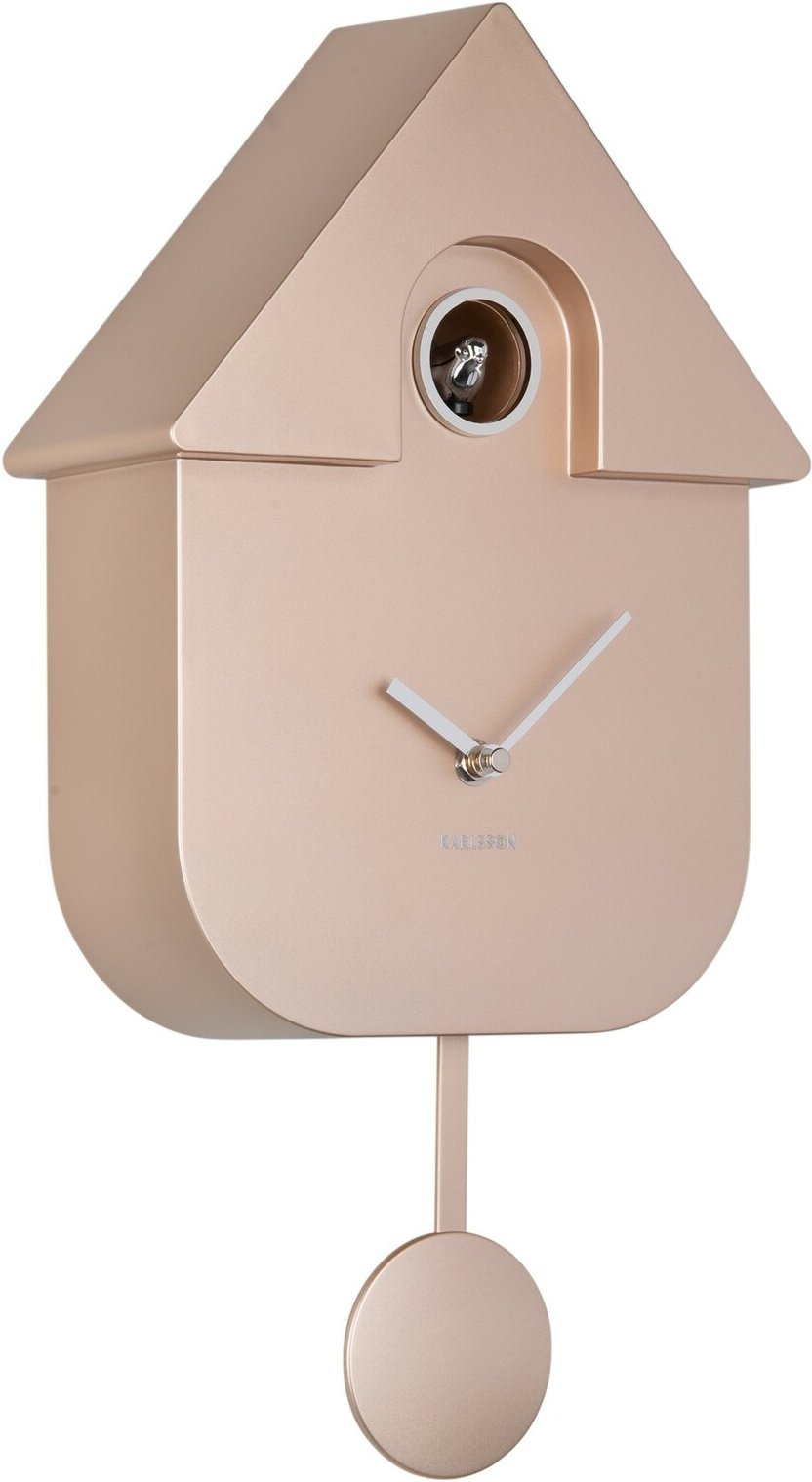 KARLSSON Wanduhr MODERN CUCKOO, Kunststoff