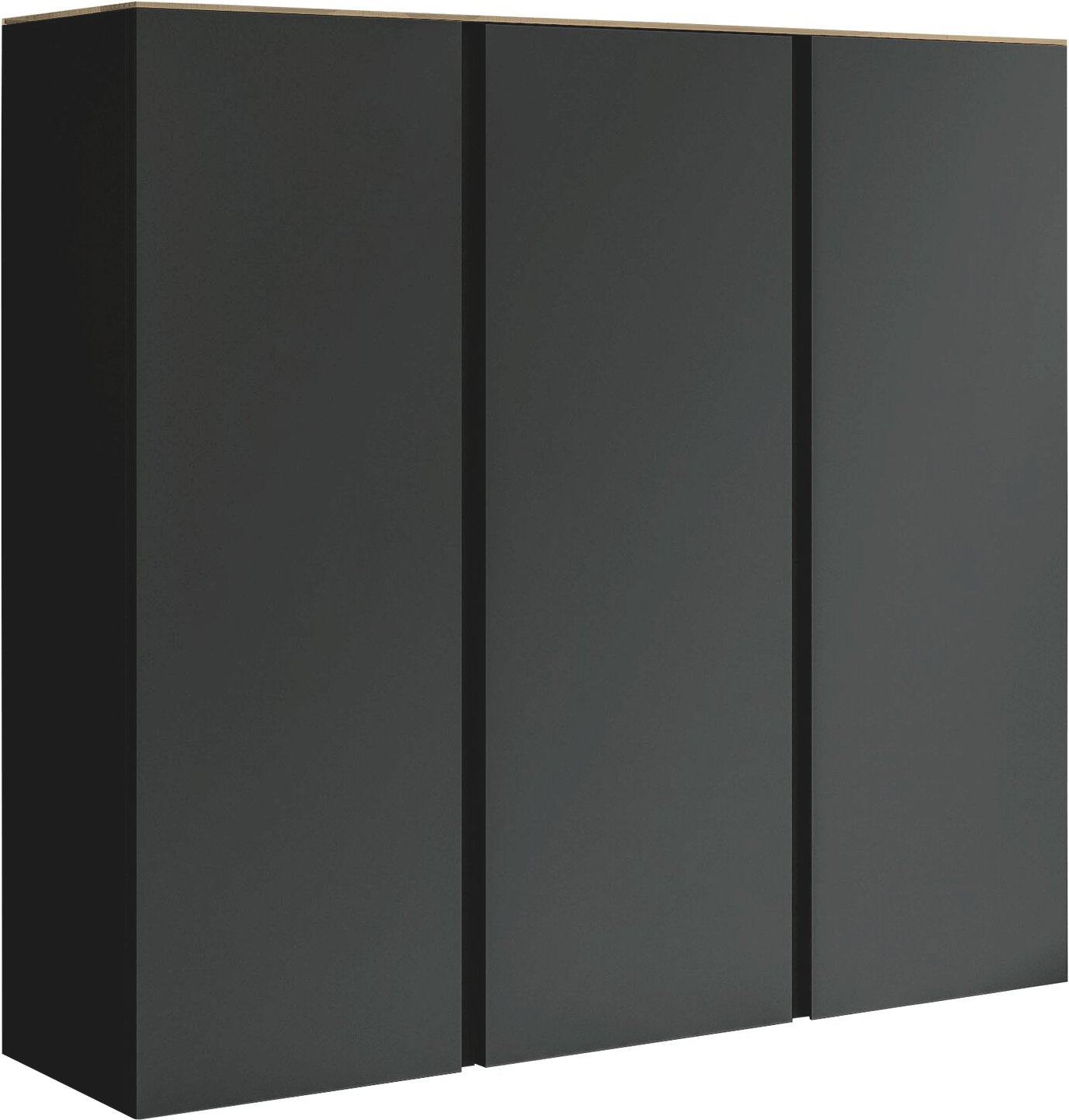 Thumbnail - Moderano XL-Hängeschuhschrank LECCO, anthrazit, MDF