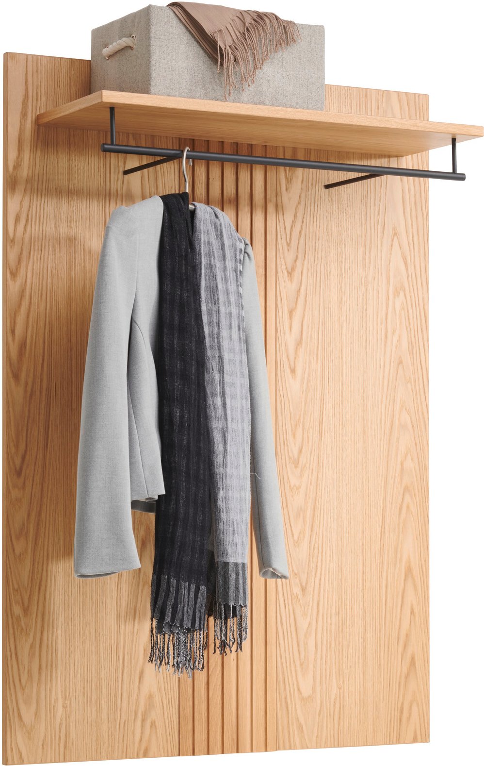 Waldwelt Garderobenpaneel TIMOUR, Teilmassiv