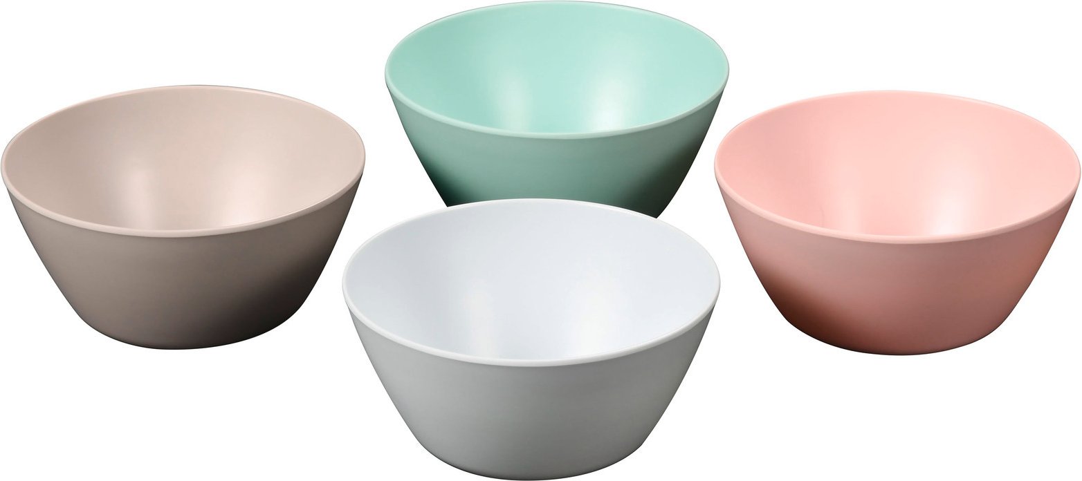 Kesper Obst & Salatschale 4er-Set, Melamin
