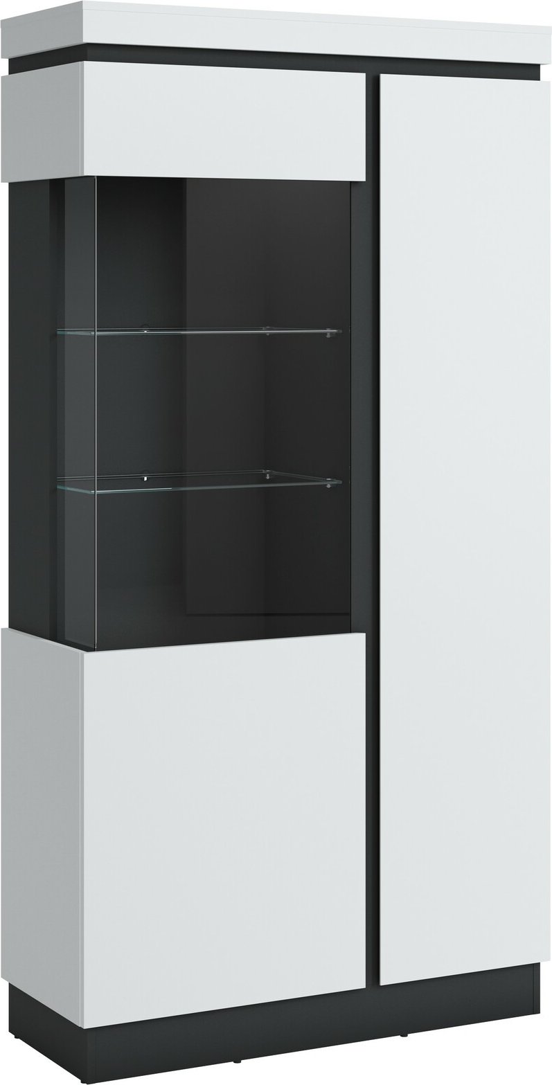 Z2 Vitrine breit CAMPANIA, Holznachbildung