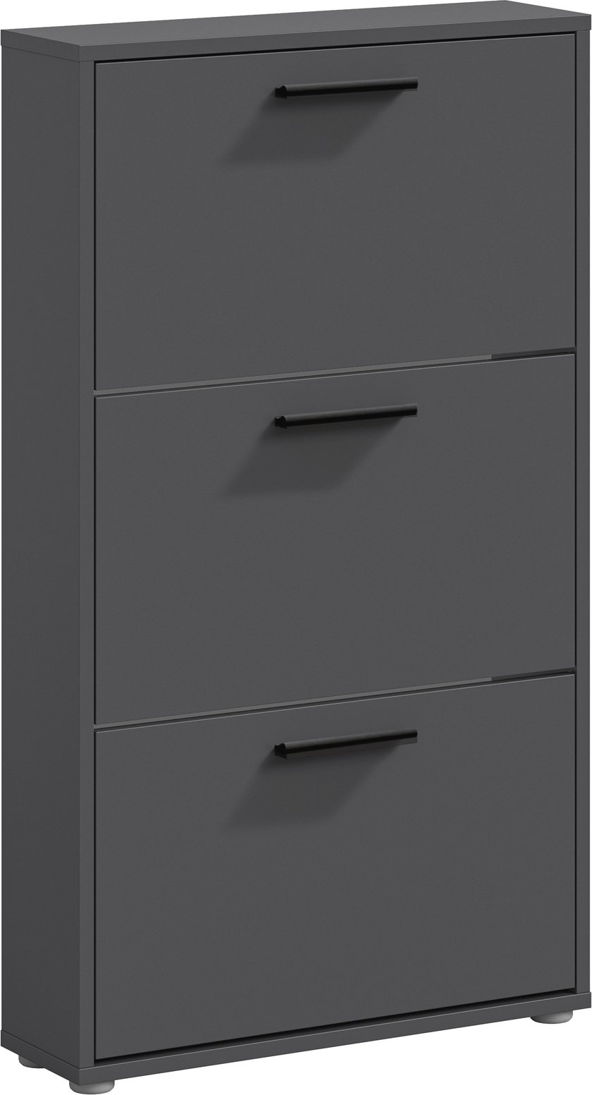 Carryhome Schuhkipper 3er SAM, Holznachbildung