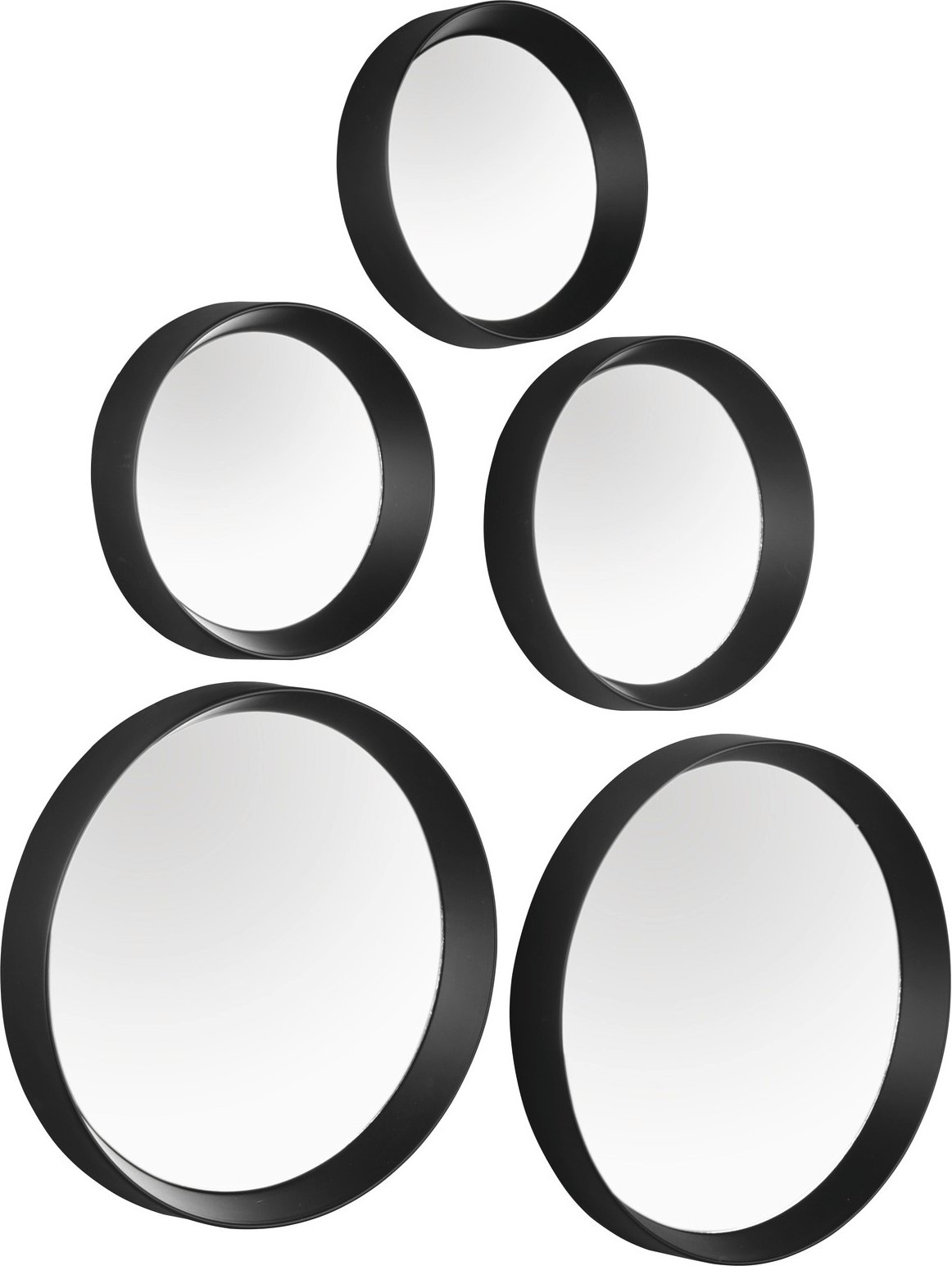 XORA 5er Spiegel-Set LIA, Kunststoff