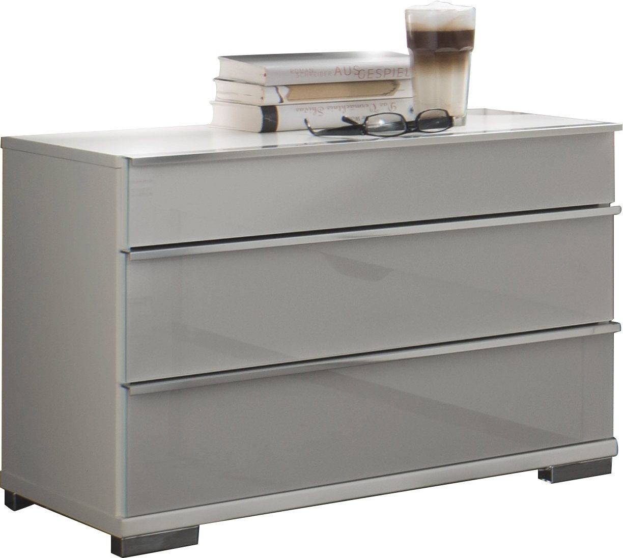 Novel Nachtkonsolen-Paar SHANGHAI 2, Holznachbildung