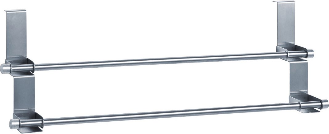 Zeller Present Türhandtuchhalter, Edelstahl