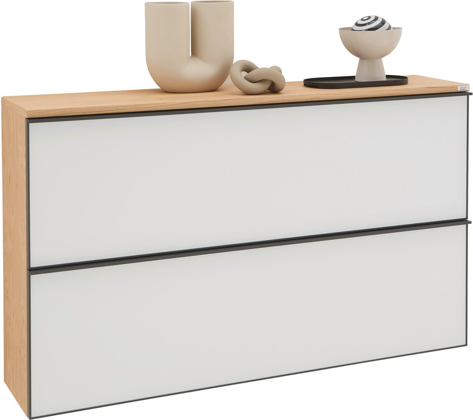 Dieter Knoll XL-Hängeschuhschrank ATINA, Glas