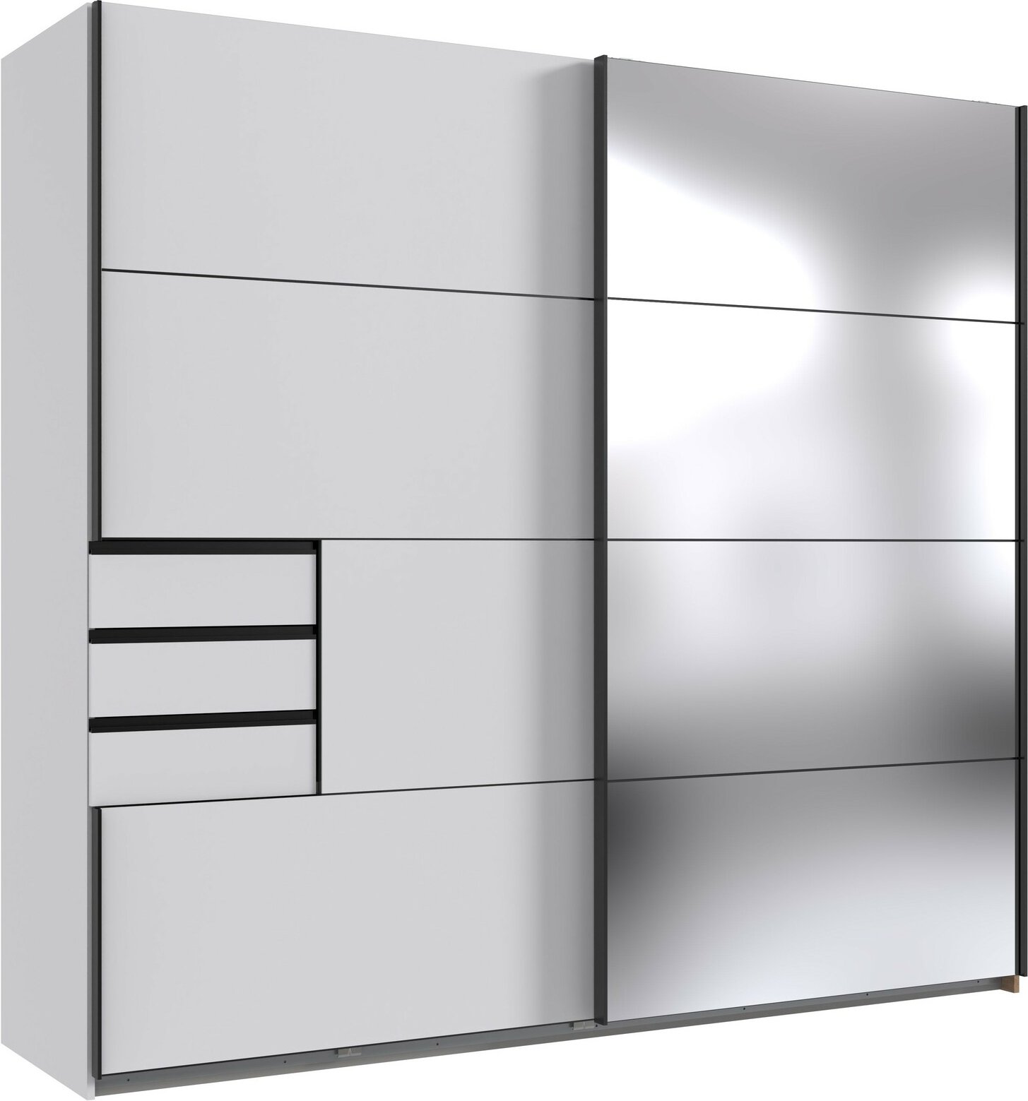 Z2 Schwebetürenschrank 2trg. SAIGON, Holznachbildung