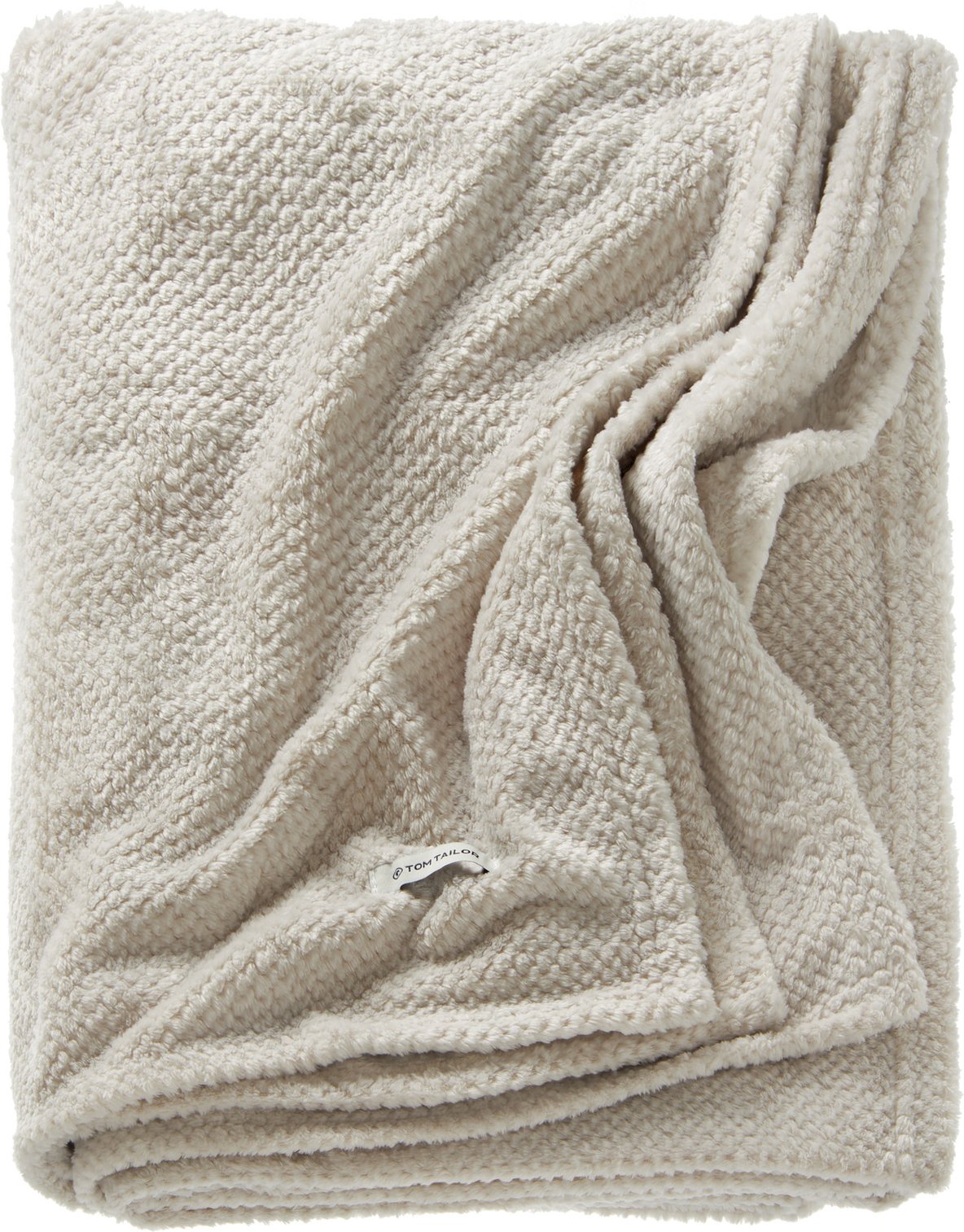 Tom Tailor Decke T-STRUCTURE, Polyester