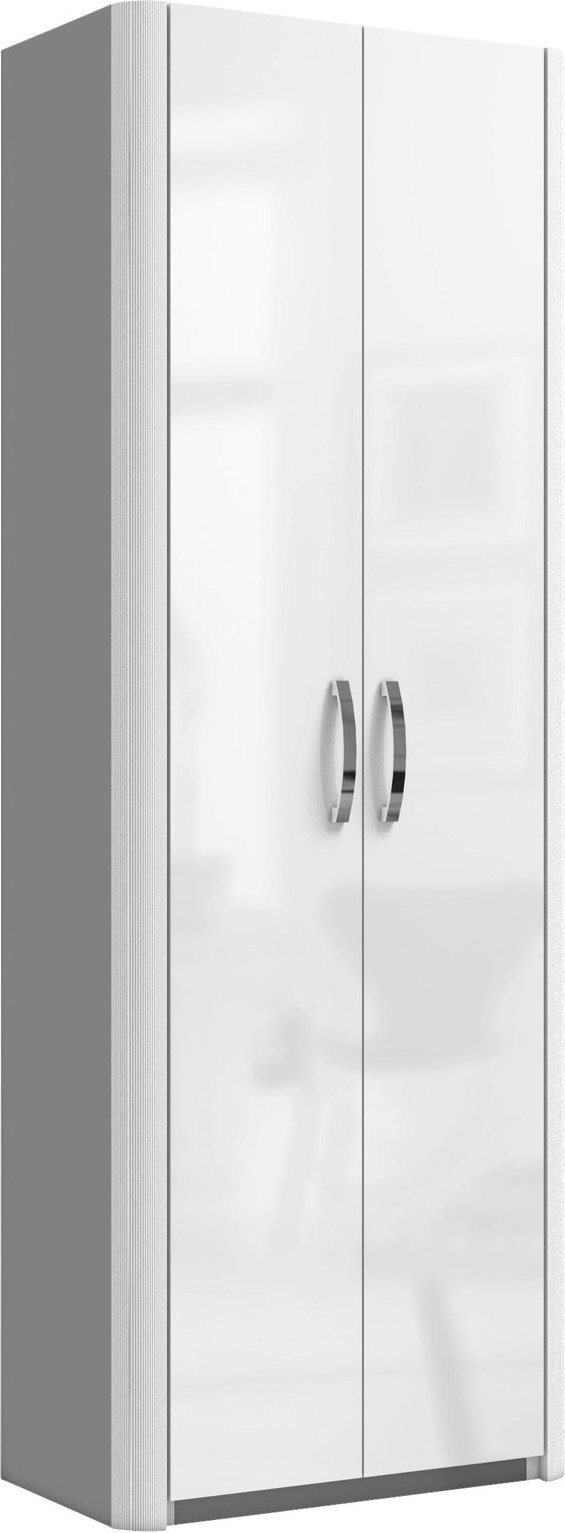 Moderano Mehrzweckschrank MILANO, Aluminium