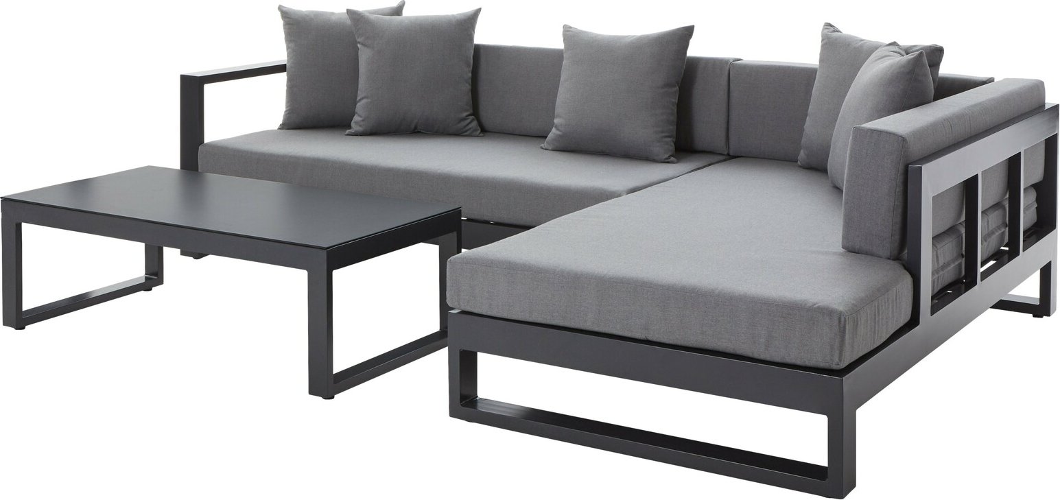 Amatio Lounge-Set (rechts) WILLIS, Aluminium