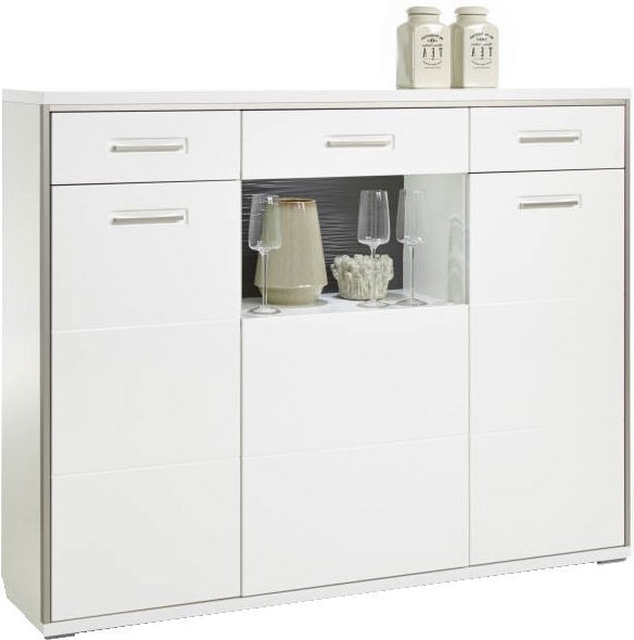 Thumbnail - Zurbrüggen Highboard TRENTO, Holznachbildung