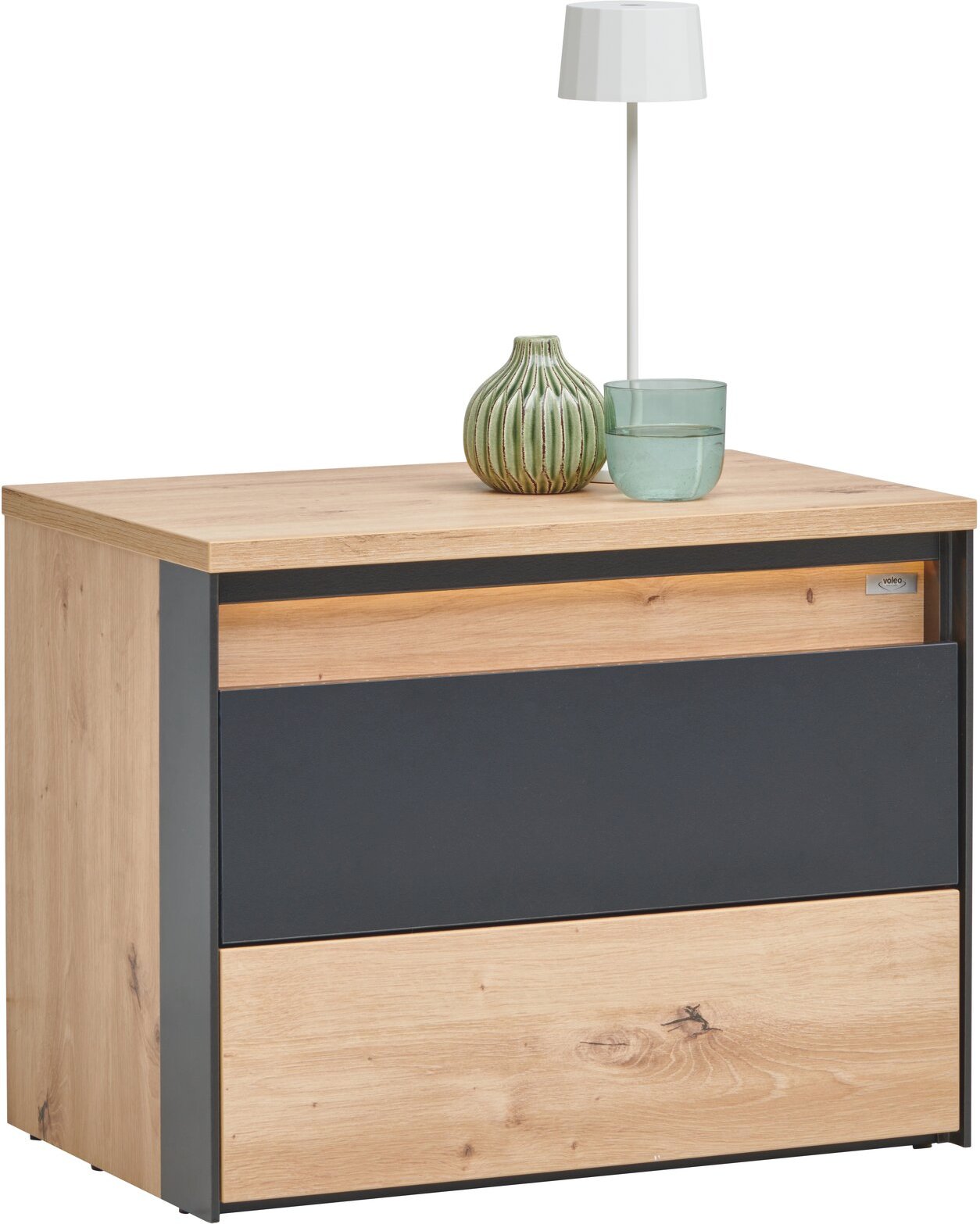 Voleo Nachttisch EDRA, Holznachbildung
