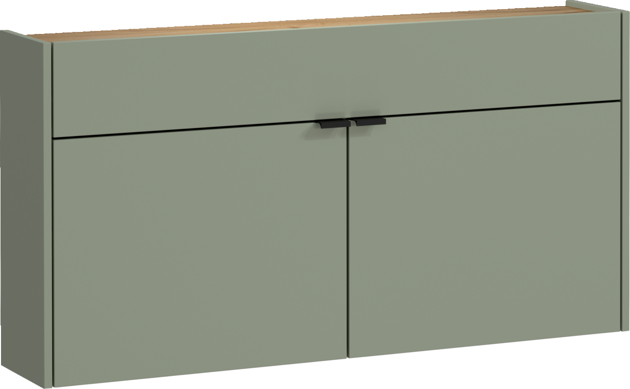 XORA Hängeschuhschrank breit AMECA, Holznachbildung