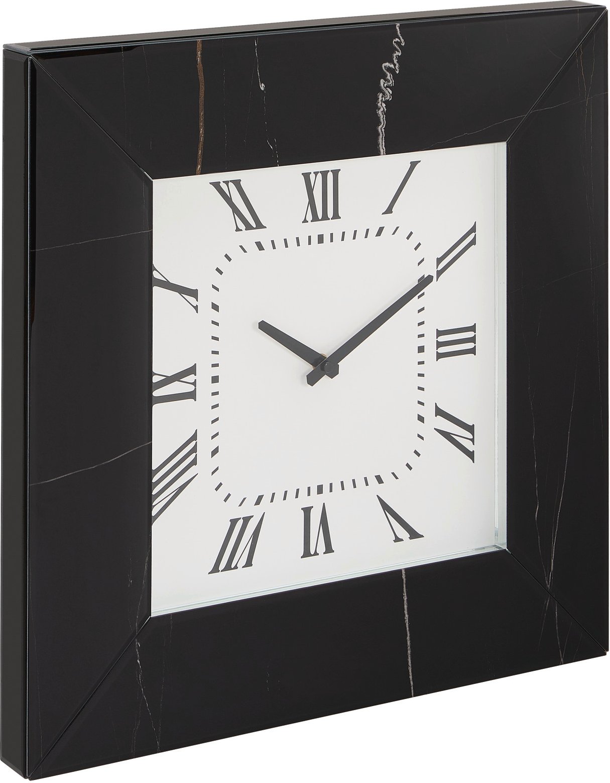 XORA Wanduhr BRONX, Marmor