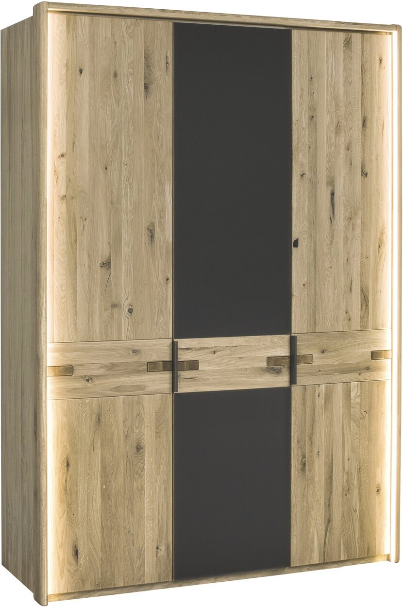 Thumbnail - Linea Natura Kleiderschrank TABILO, eiche, Holzfurnier