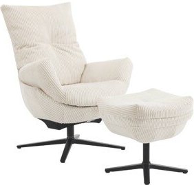 Z2 Relaxsessel inkl. Hocker WILSON, Cord