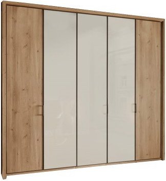 XORA Drehtürenschrank 5-trg. ALL-IN, Holznachbildung