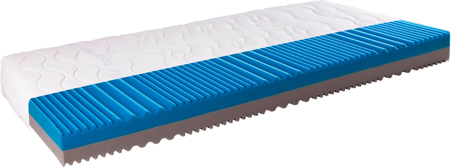 LOMOCO Kaltschaummatratze 80x200 OCEAN BLUE, Kaltschaum