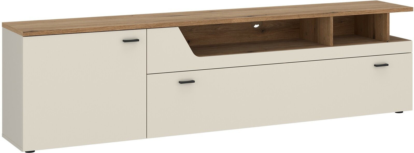 Z2 TV-Lowboard CUT OUT, Holznachbildung