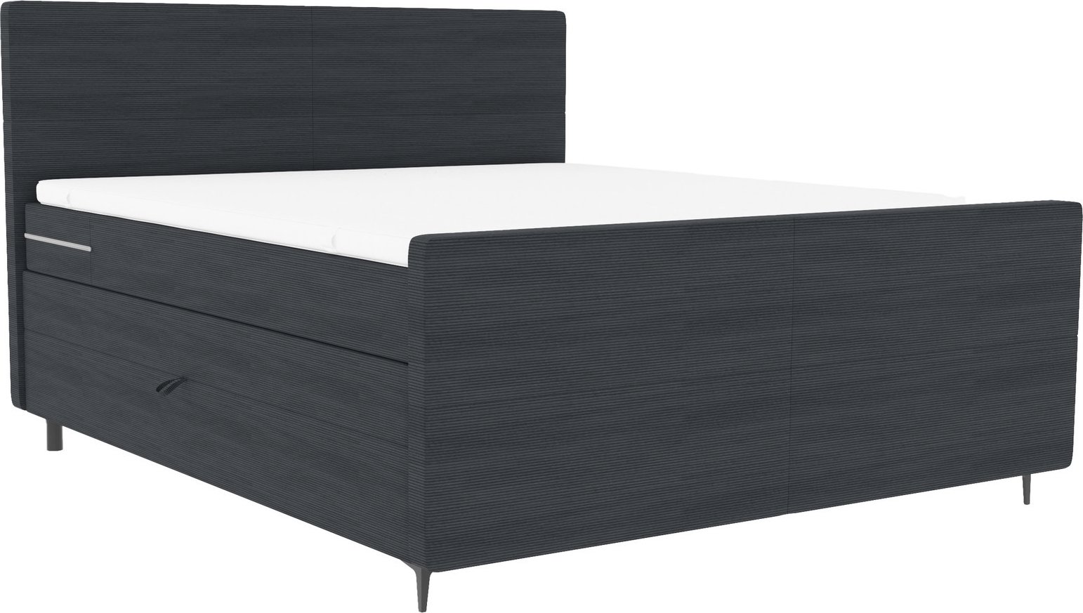 Welnova Boxspringbett CAPRI, Cord