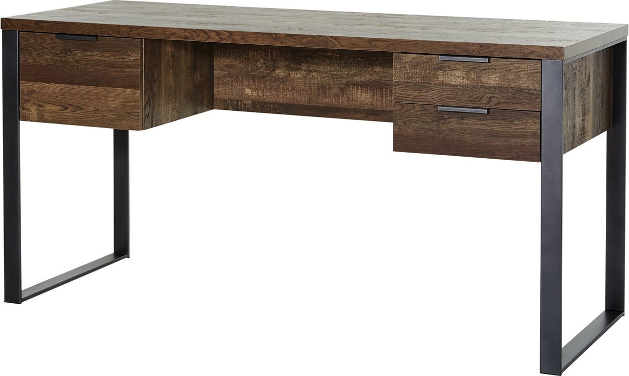 Jahnke Schreibtisch LOOP, Holznachbildung