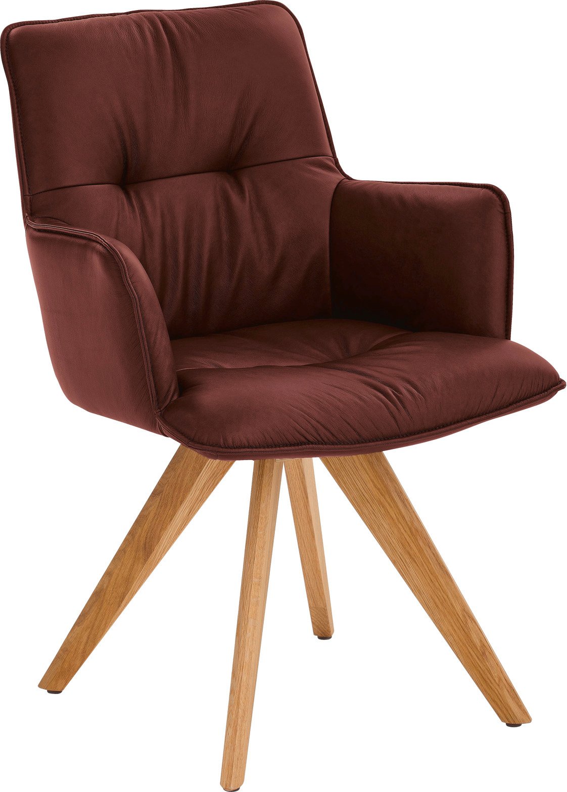 Dieter Knoll Design-Schalensessel PREMIO, Leder