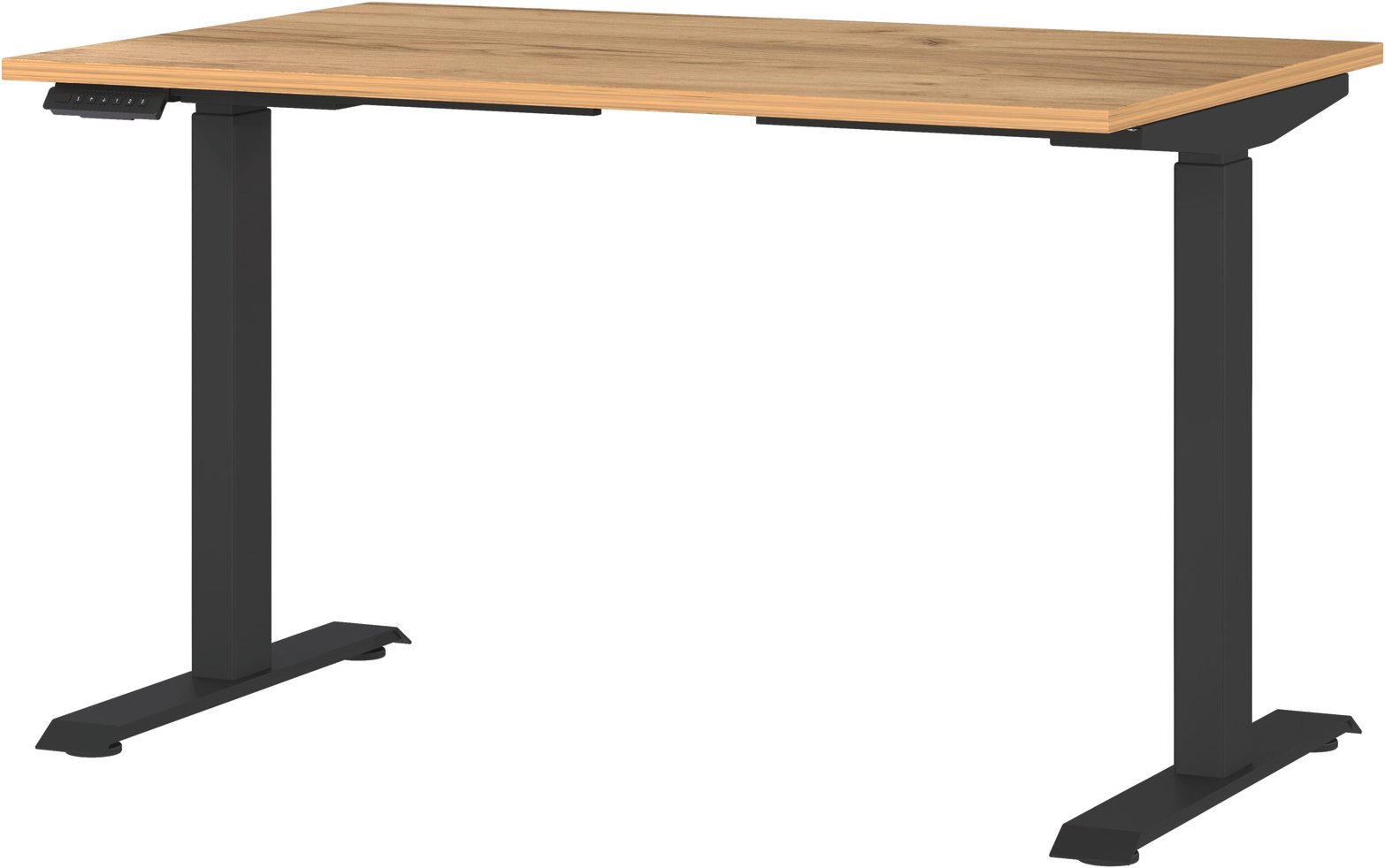 E-Serie E-Schreibtisch E-SYSTEM, Holznachbildung