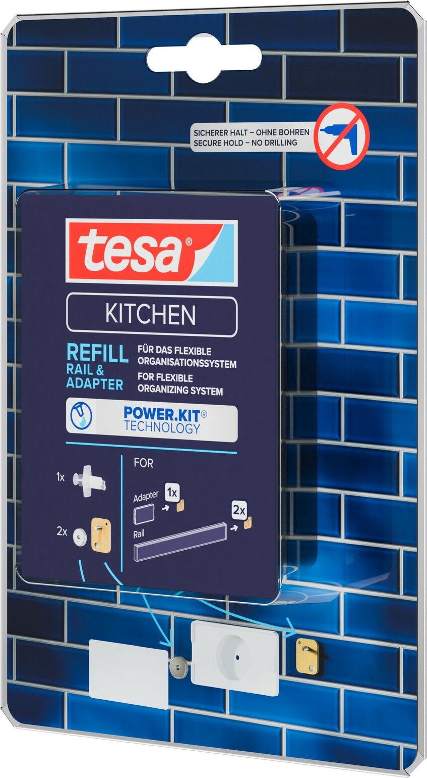 Tesa Power.Kit Refill-Set KITCHEN, Kunststoff