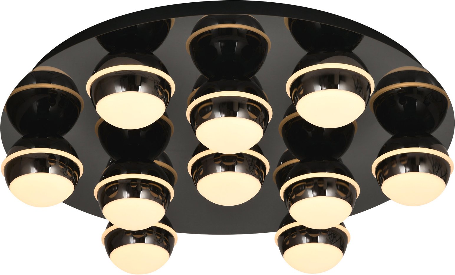 Geeti LED-Deckenleuchte BIARRITZ, Metall