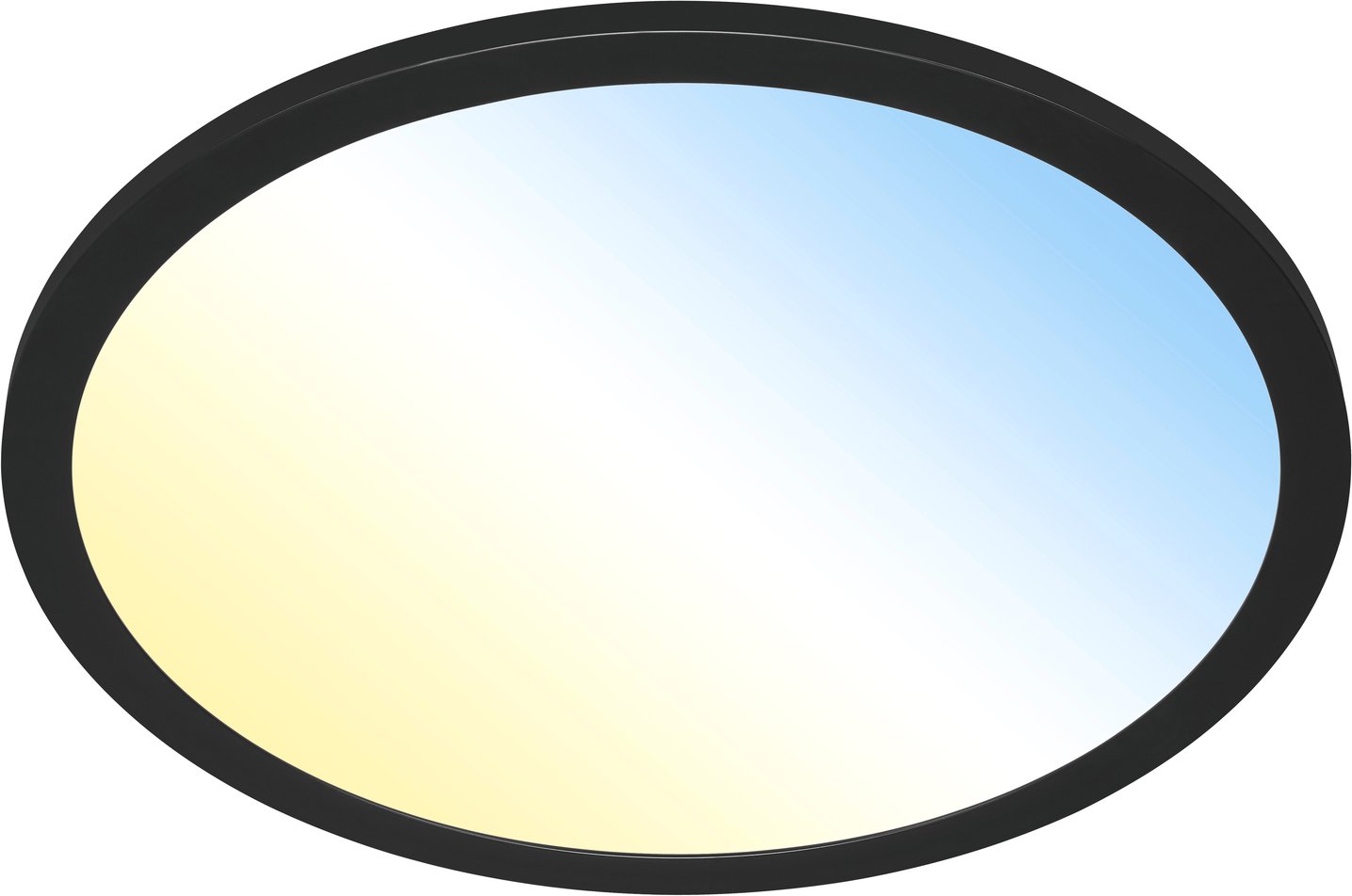 Briloner LED-Deckenleuchte PIATTO, Kunststoff