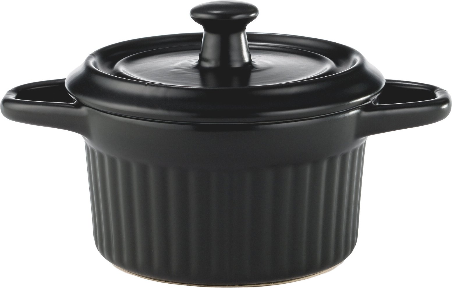 Zurbrüggen Big-Cocotte, schwarz, Keramik