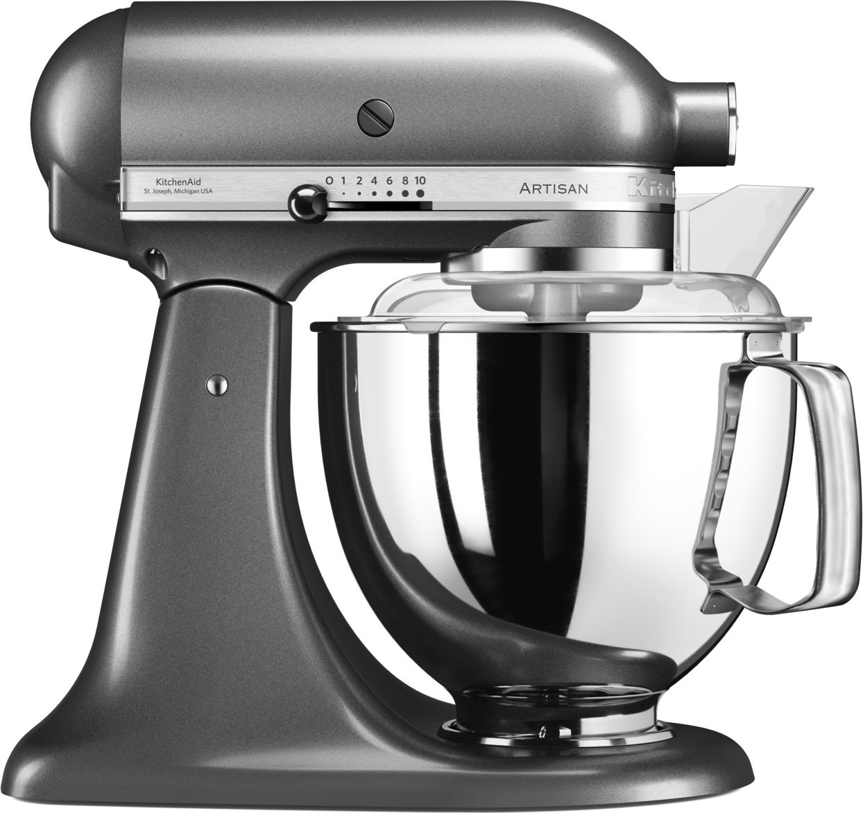 KitchenAid Küchenmaschine Med. Silber ARTISAN, Metall