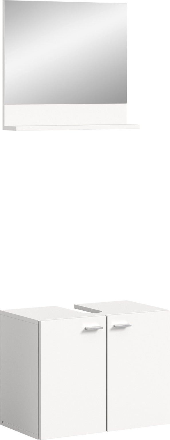 MID.YOU Badkombination BOSTON, Holznachbildung