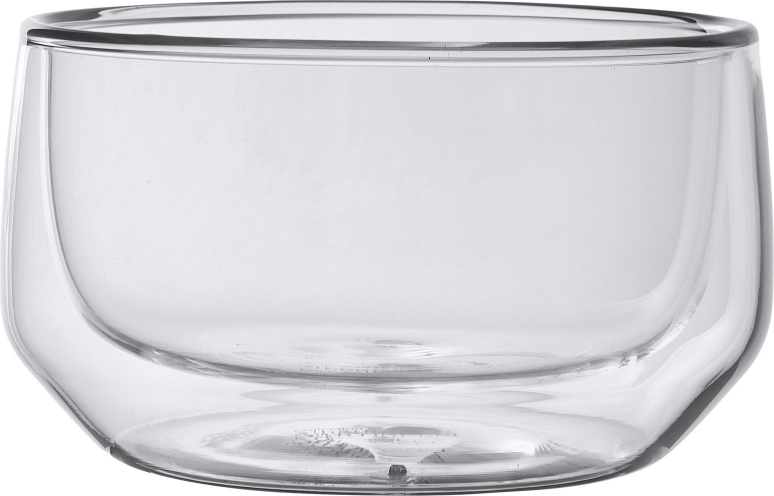 Alberto Martinelli Schale Double 2er GLAS, Glas