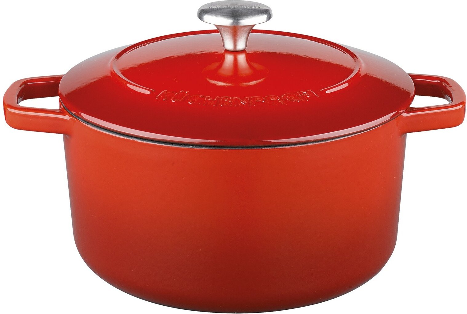 KÜCHENPROFI Guss-Bräter rund 24 cm BRETAGNE, Gusseisen