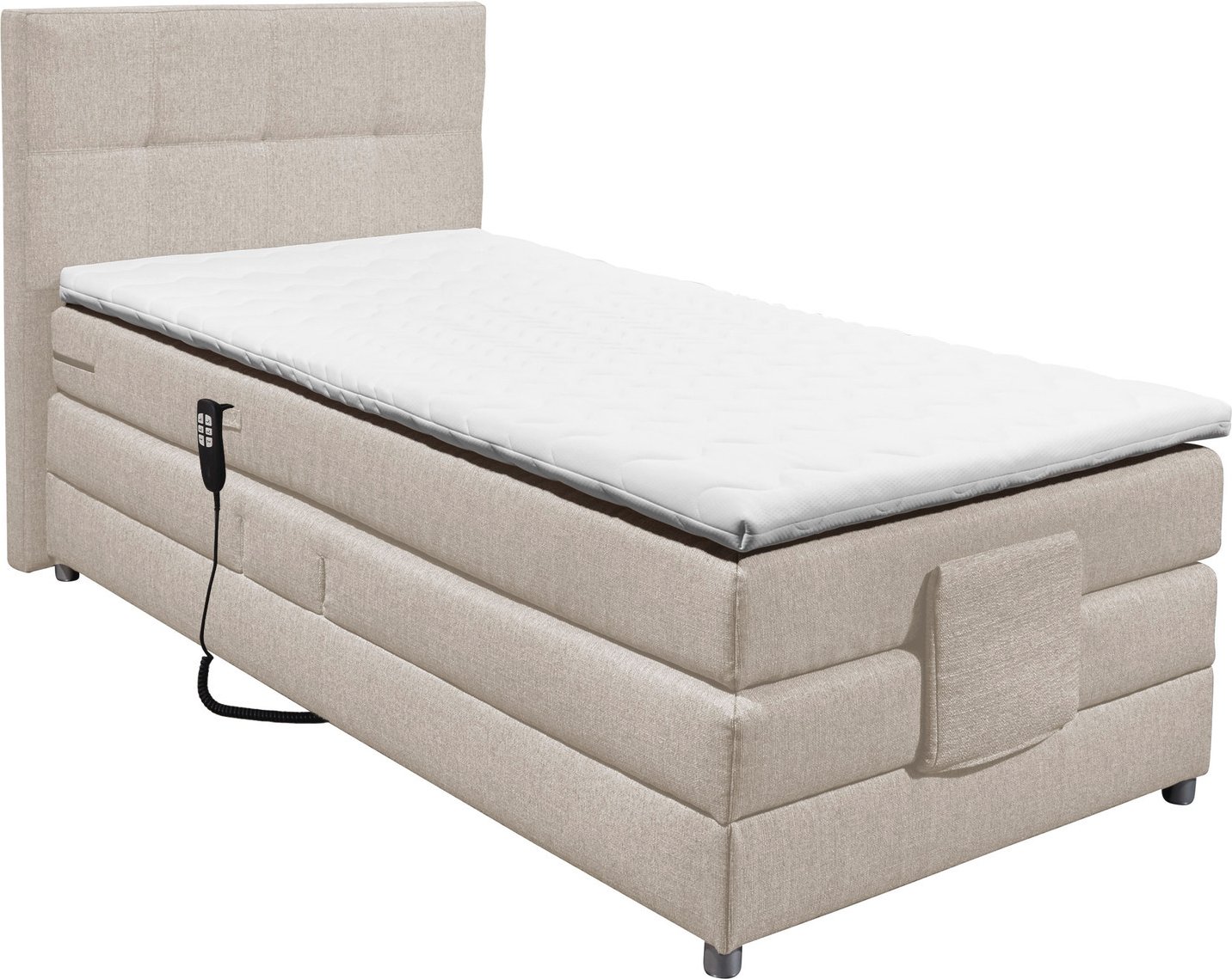 Esposa Boxspringbett MANOLO, Kunstleder