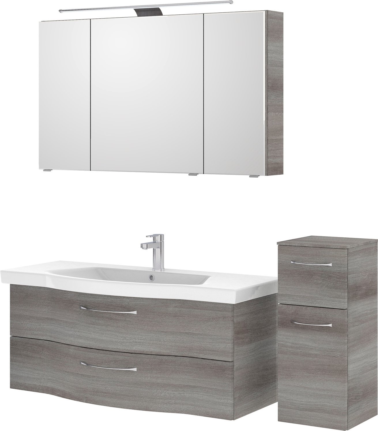 Pelipal Badblock SERIE 6005 SPRINT, Holznachbildung