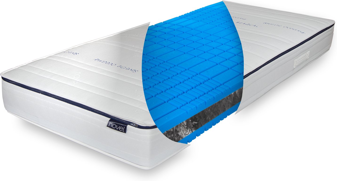 Novel Taschenfederkernmatratze EMOTION S 60 Hybrid, Stoff