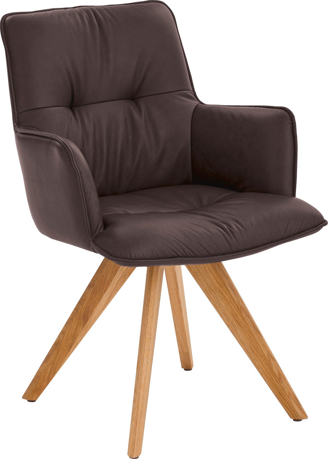 Dieter Knoll Design-Schalensessel PREMIO, Leder