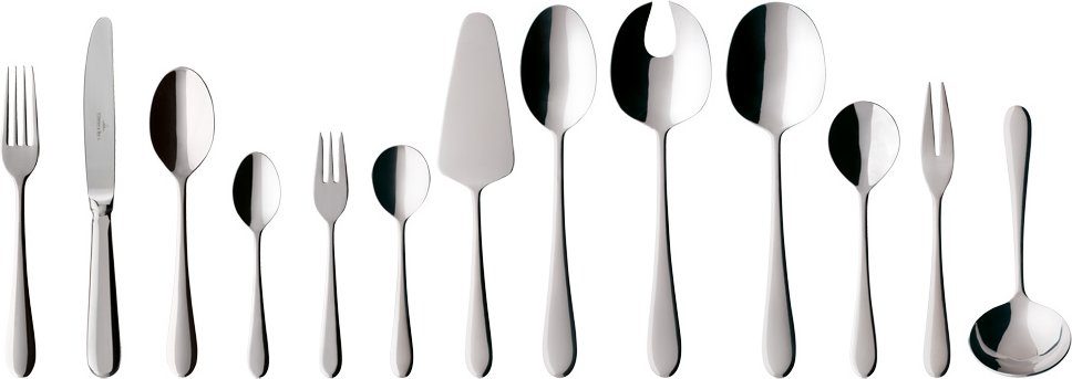 Villeroy & Boch Tafelbesteck 68-tlg.OSCAR, Edelstahl