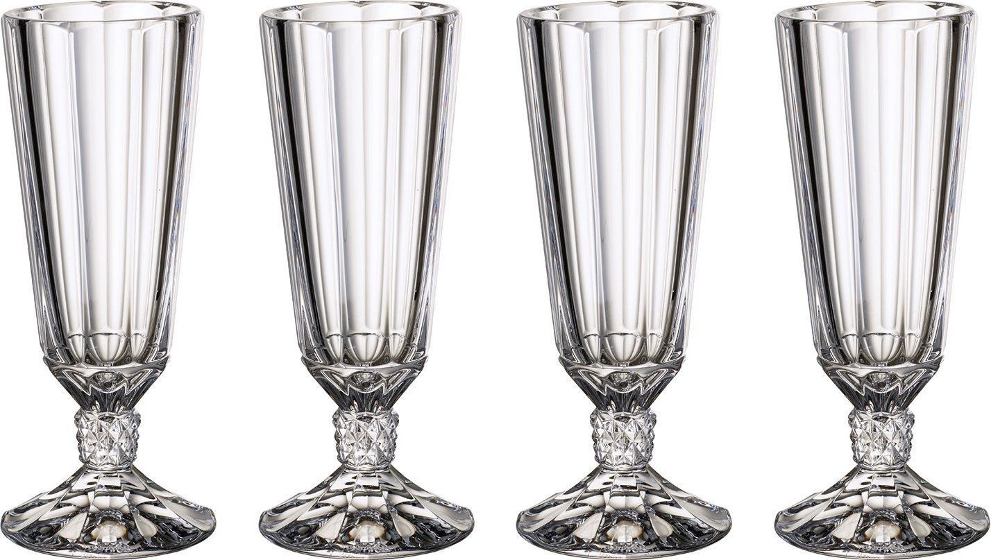 Villeroy & Boch 4er-Sektkelch-Set OPERA, Kristallglas