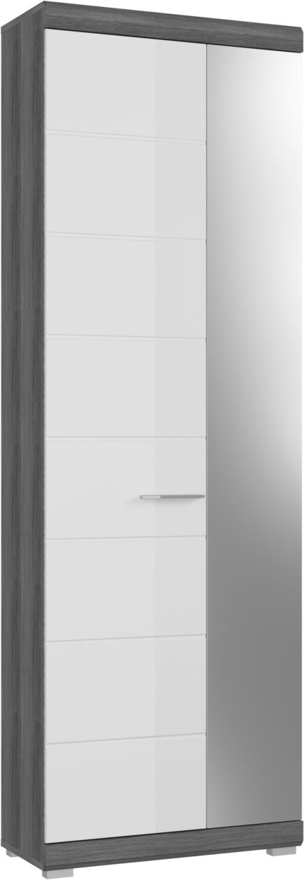 MID.YOU Garderobenschrank SCOUT, grau, Holznachbildung