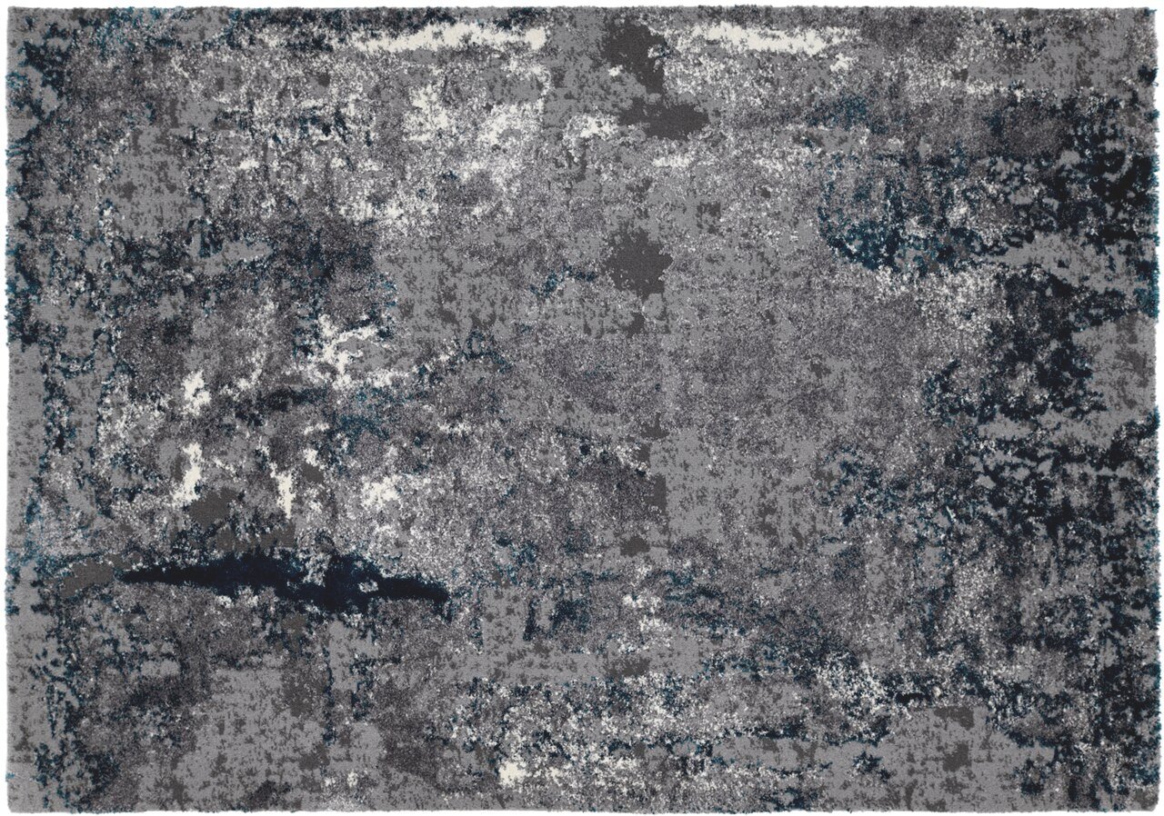 OCI Designer Teppich JUWEL, grau, Kunstfasern