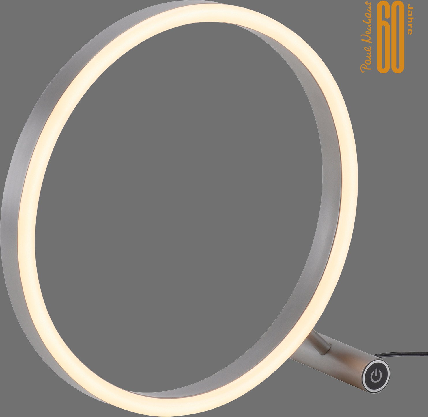 Just Light Tischleuchte RITUS, Aluminium