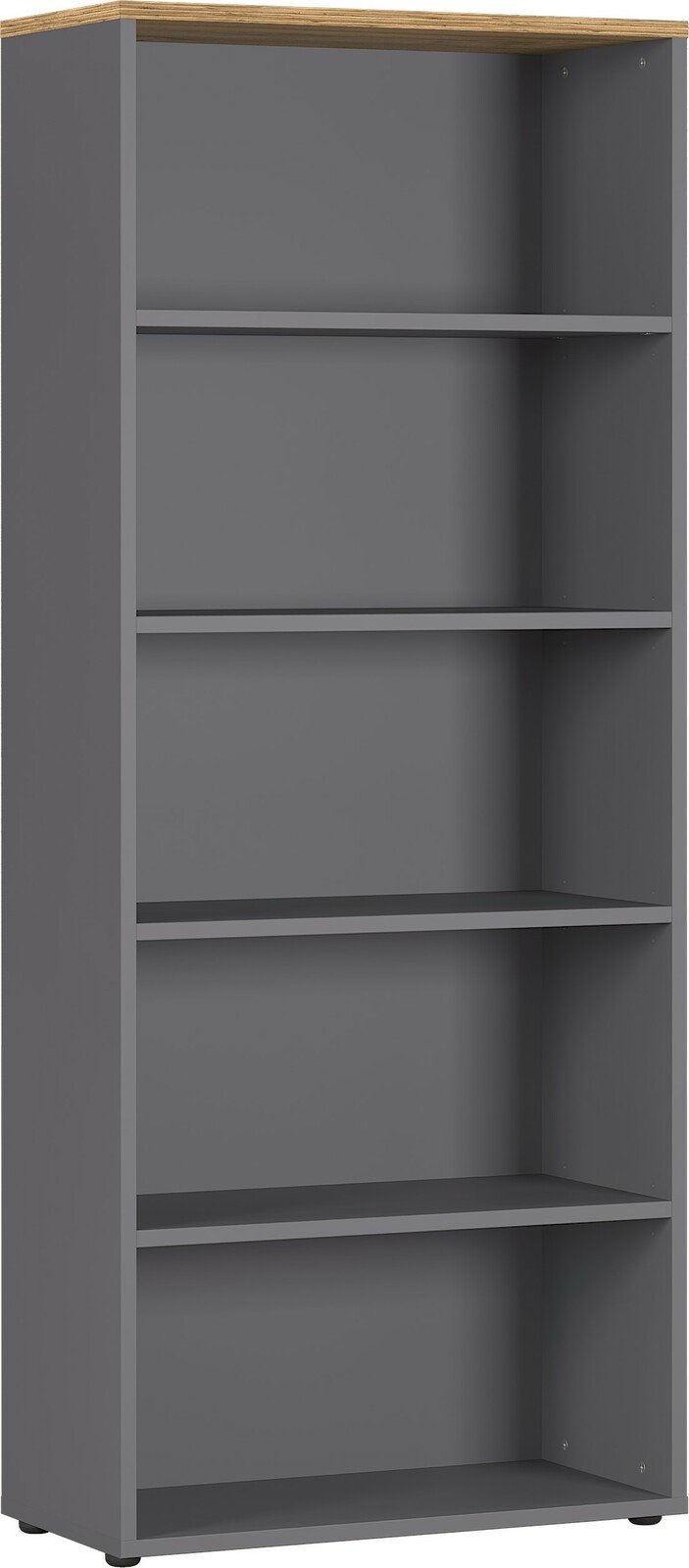 MID.YOU Aktenregal AGENDA HOME, Holznachbildung