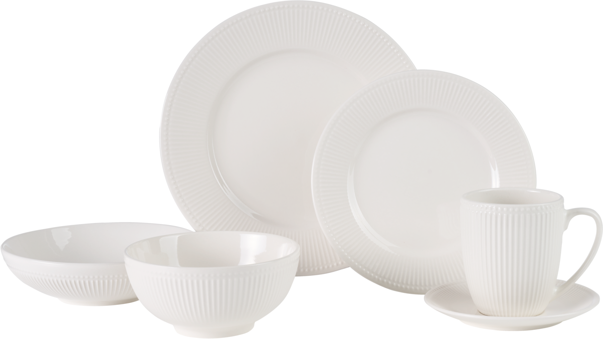 Thumbnail - Landscape Kombiservice 24-tlg. NELE, Steinzeug