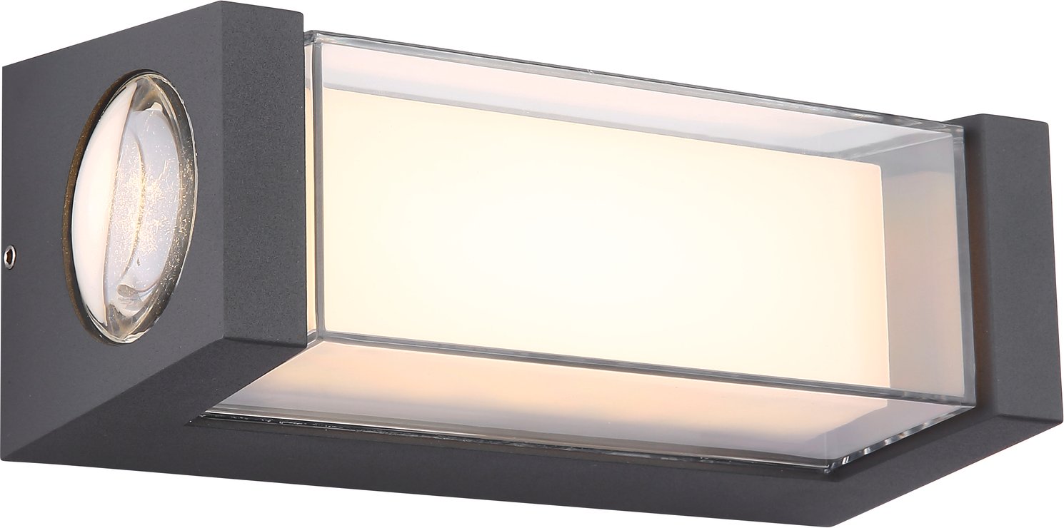 Globo Lighting LED-Aussenwandleuchte, Aluminium