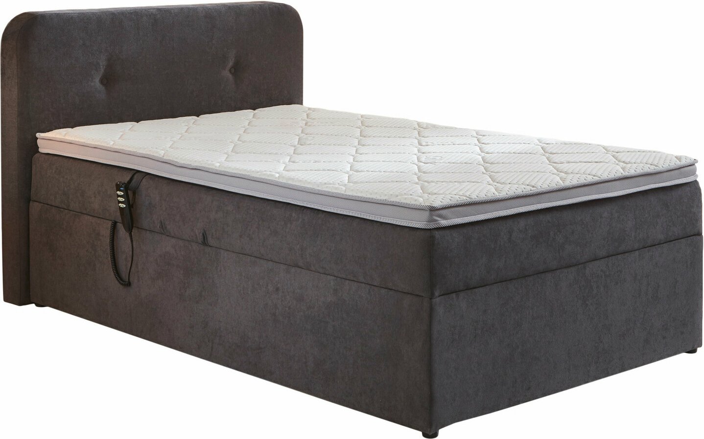 Intro Boxbett inkl.Motor ATHEN, Stoff