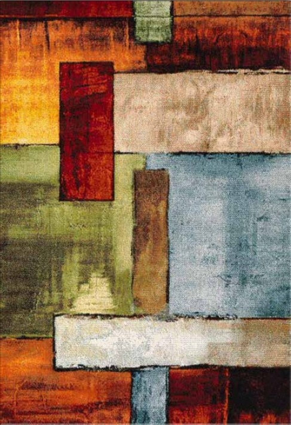 Merinos Webteppich DIAMOND, Textilfaser