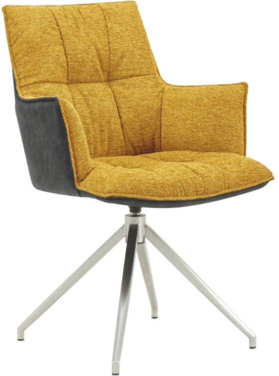 Novel Sessel OSAKA 2.0, gelb, Stoff